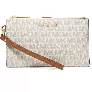 Michael Michael Kors Jet Set Double-Zip Wristlet- NEW WITH TAGS